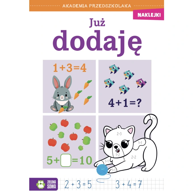 Akademia przedszkolaka. Już dodaję 4-5 lat